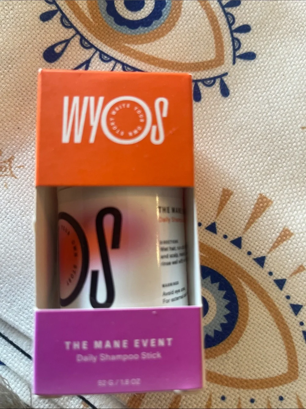 The Mane Event Daily Shampoo Stick - Pink/Orange